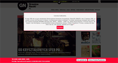 Desktop Screenshot of granicenauki.pl